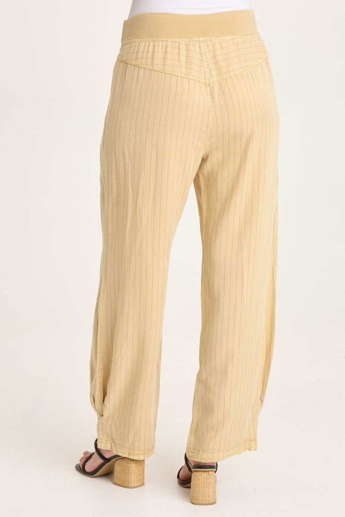 XCVI Carell Pinstripe Pleated Leg Pant