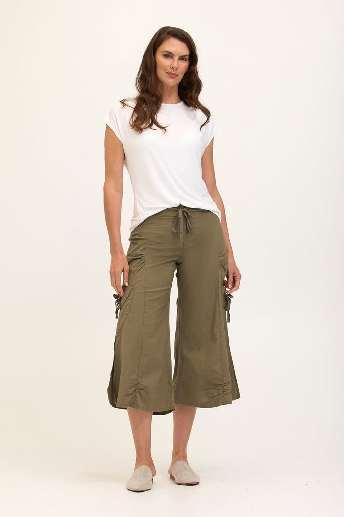 Core by XCVI Cargo Gaucho Crop