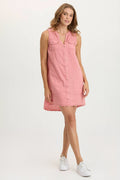 XCVI Catava Linen/Jersey Tank Dress
