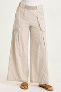 Wearables Charli Linen Inverted Box Pleat Pants