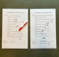 Chore Checklists Crayola Markers Only
