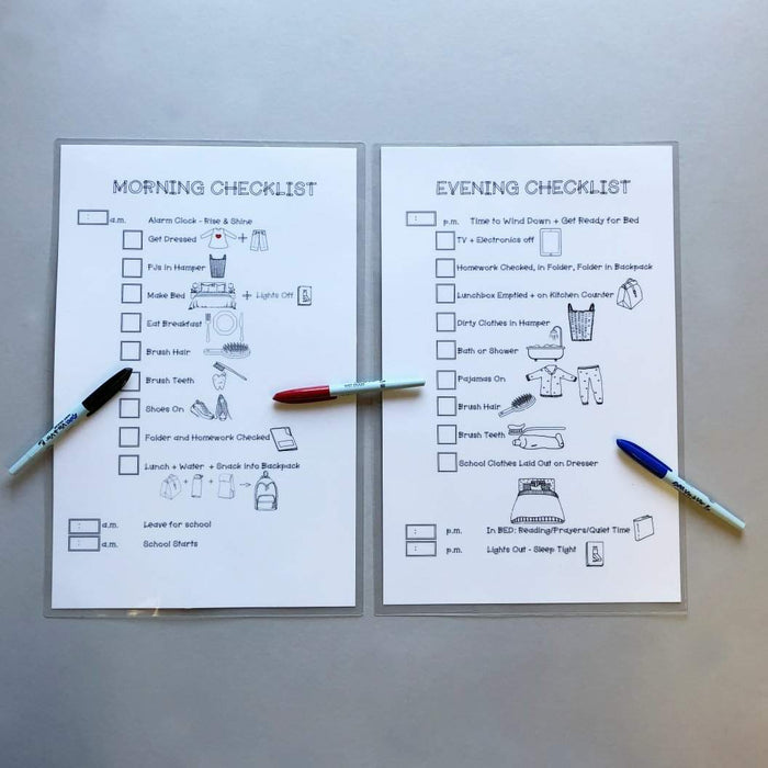 Chore Checklists-Honey Bee Tees-