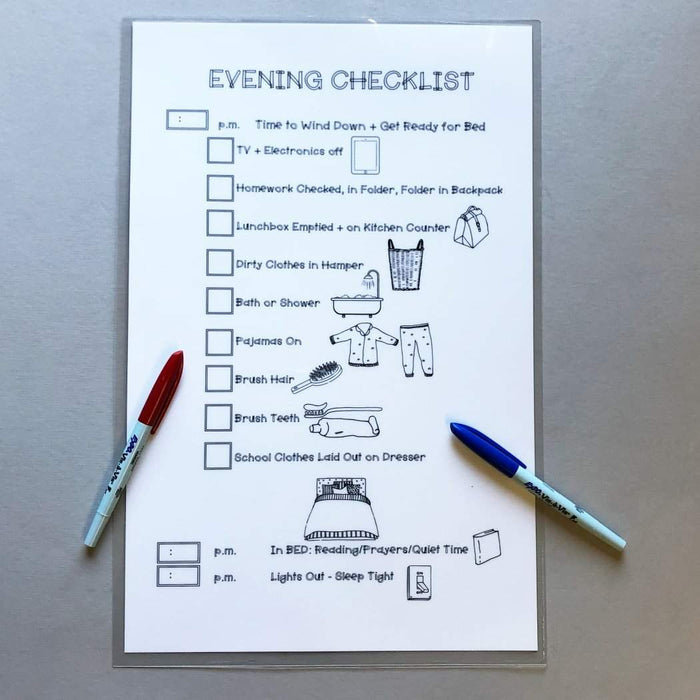 Chore Checklists-Honey Bee Tees-