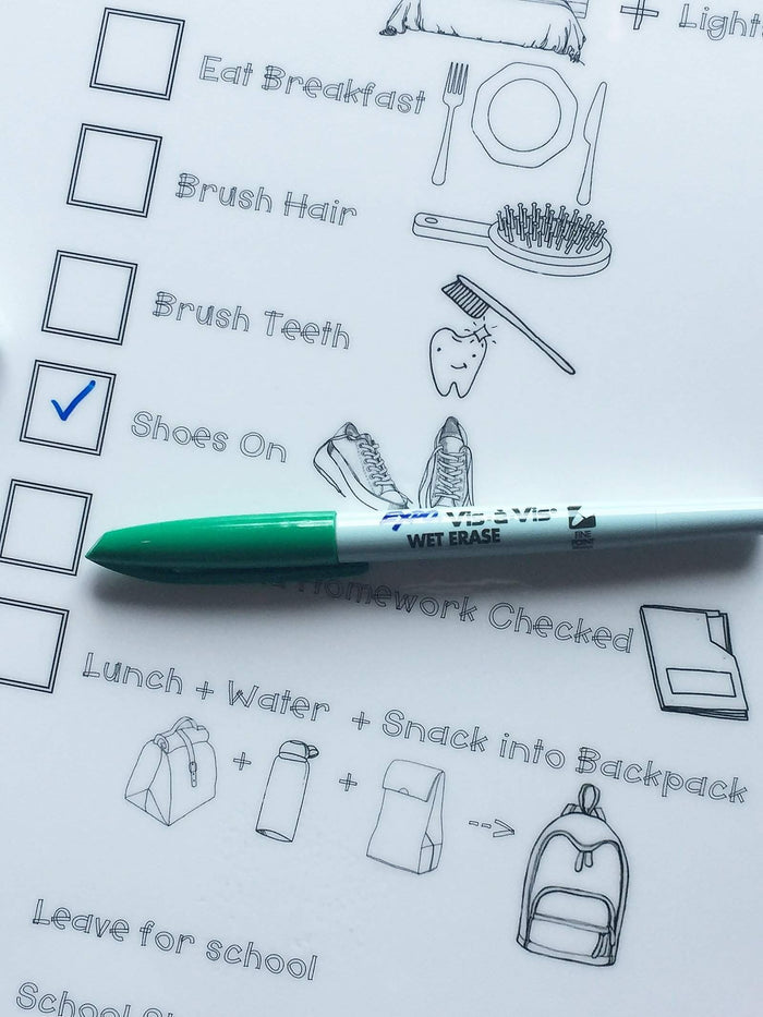 Chore Checklists-Honey Bee Tees-