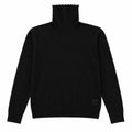 Clubhouse Black Knit Turtleneck