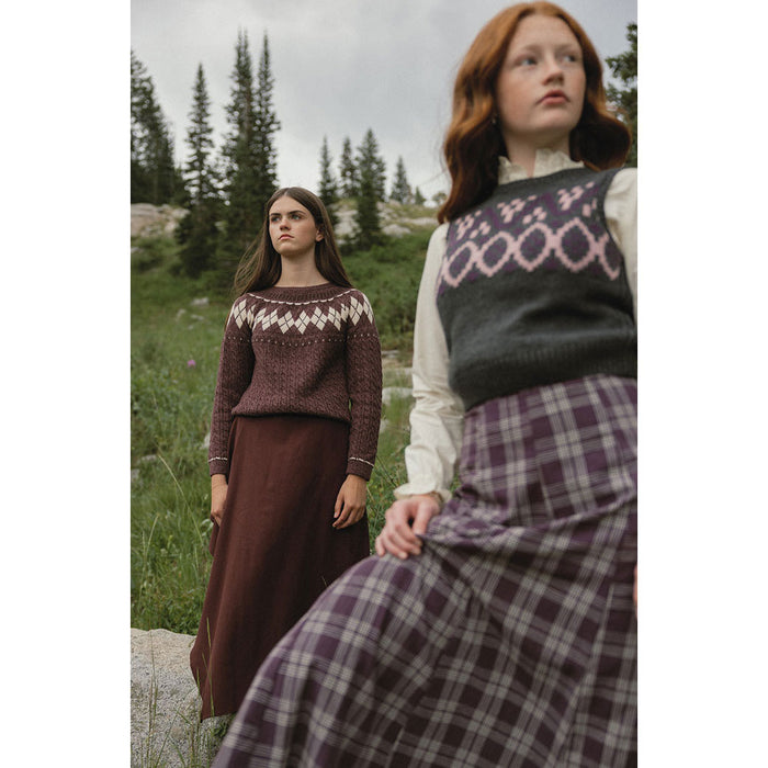 Clubhouse Brown Fairisle Sweater