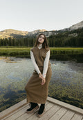 Clubhouse Brown Knit Skirt