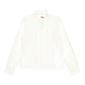 Clubhouse Cream Lace Trim Blouse