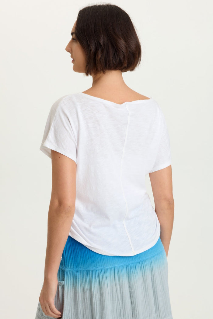 XCVI Cohn Jersey Boatneck Tee