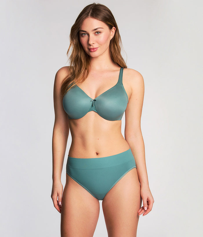 Comfort State Underwire Bra: Silver Pine