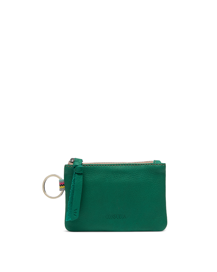 Consuela Teal Pouch