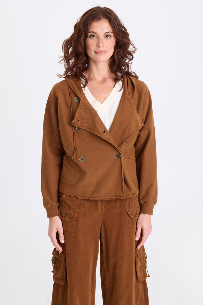 XCVI Corbett Twill Knit Utility Jacket