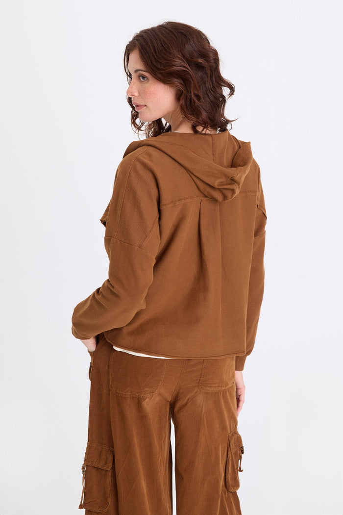 XCVI Corbett Twill Knit Utility Jacket