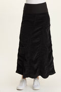 Wearables Cord Shirred Peasant Skirt