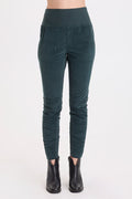 Wearables Corduroy Penny Ruched Legging