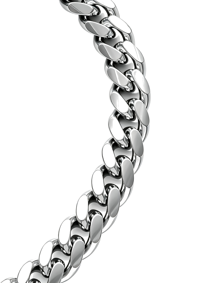 CUBAN BRACELET(SILVER) 3MM