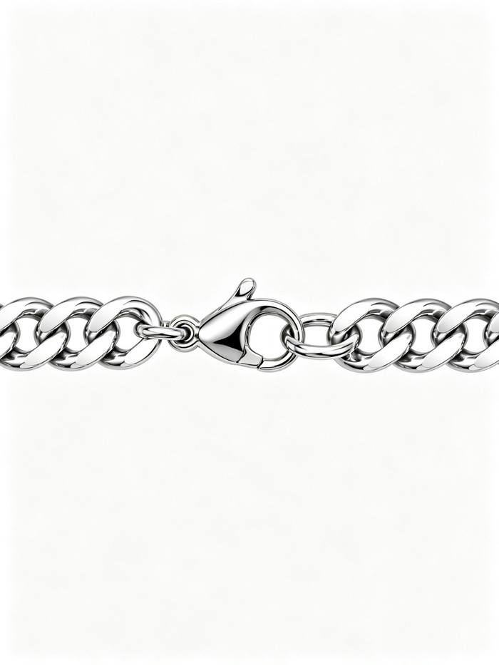 CUBAN BRACELET(SILVER) 3MM
