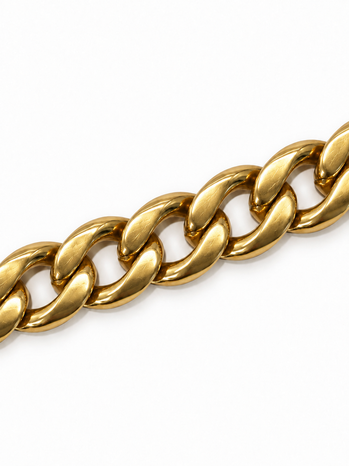 CURB CUBAN (GOLD) 6MM