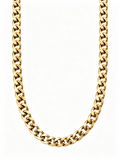 CURB CUBAN (GOLD) 8MM