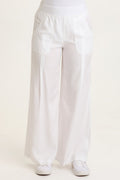 XCVI Dacia Twill Pleated Wide Leg Pant