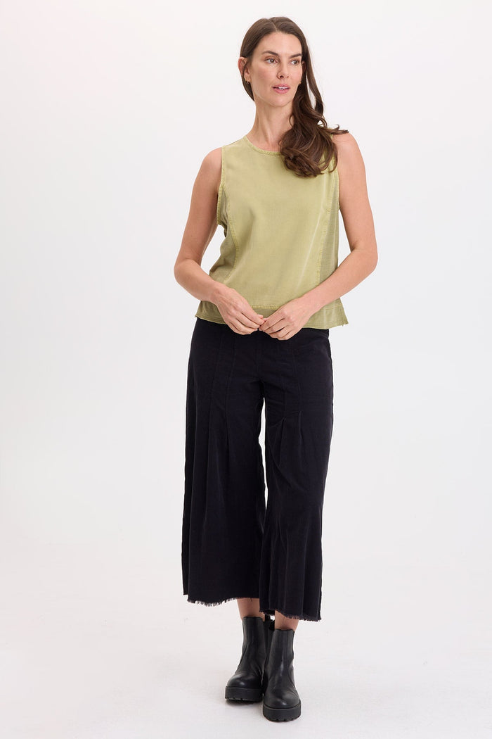 Wearables Dalil Twill/Jersey Tank