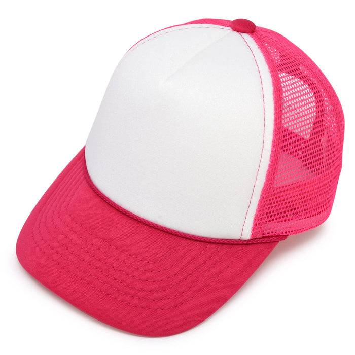 Hot Pink/White