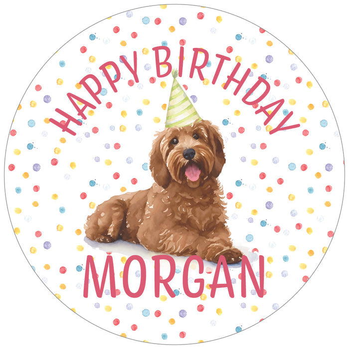 Design Your Own Plate - Birthday Doodle