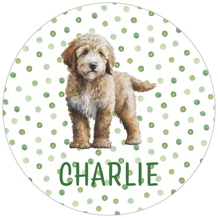 Design Your Own Plate - Doodle Puppy