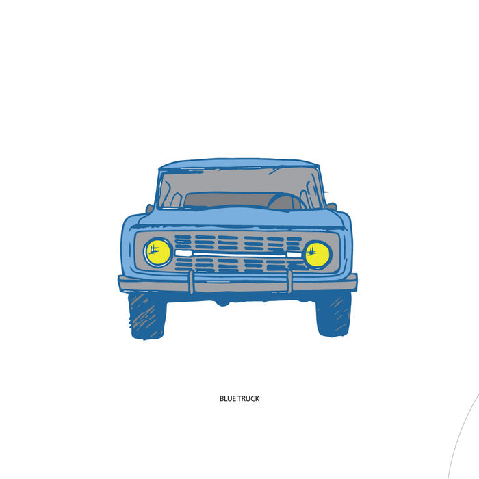Design Your Own Plate - Truck