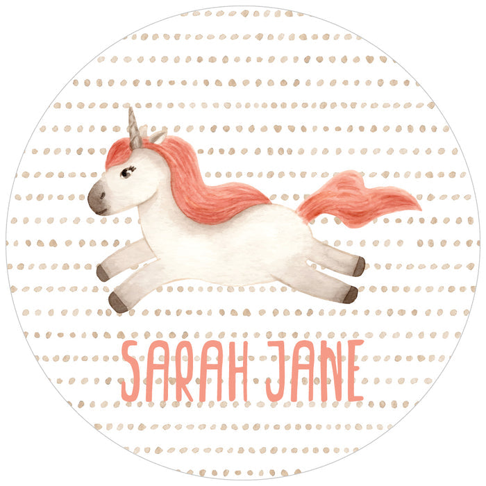 Design Your Own Plate - Unicorn