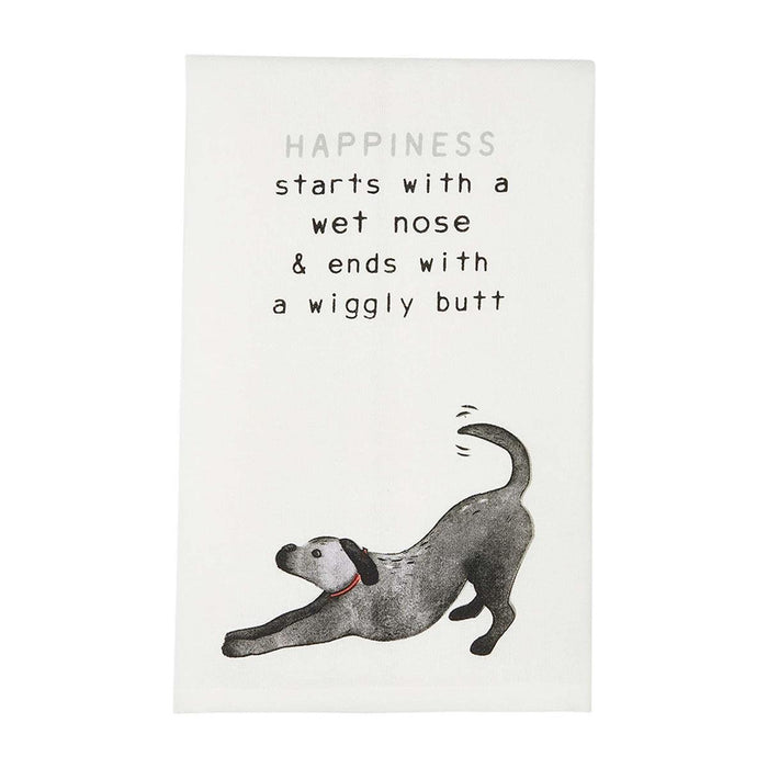 Dog Sentiment Cup Towel