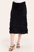 Core by XCVI Double Shirred Panel Skirt