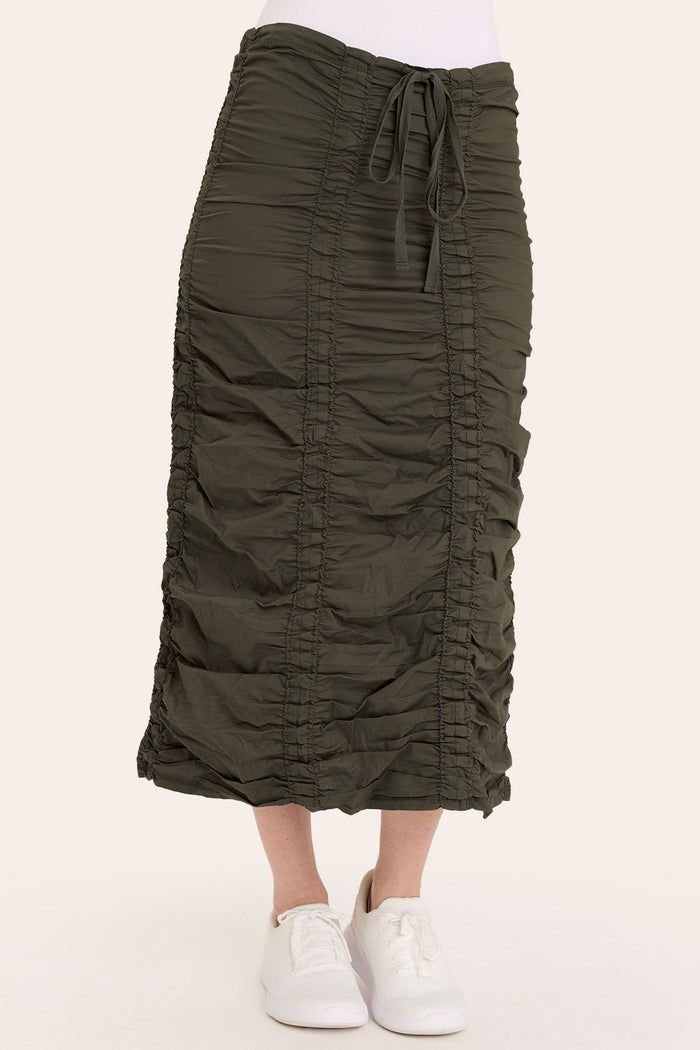 Core by XCVI Double Shirred Panel Skirt