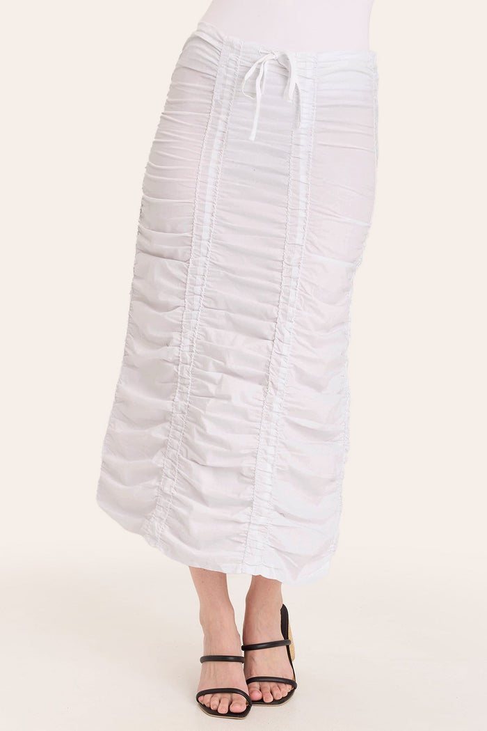 Core by XCVI Double Shirred Panel Skirt