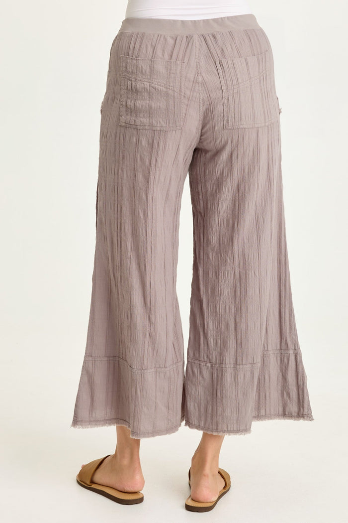 Wearables Doyen Textured Gauze Crop