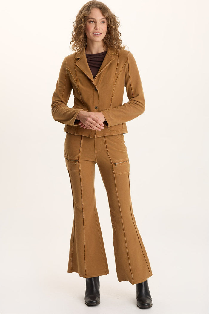 XCVI Dunne Twill Knit Stretch Blazer