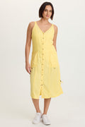 XCVI Edsel Twill Snap-Up Dress