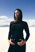 Elements Black Knit Hoodie