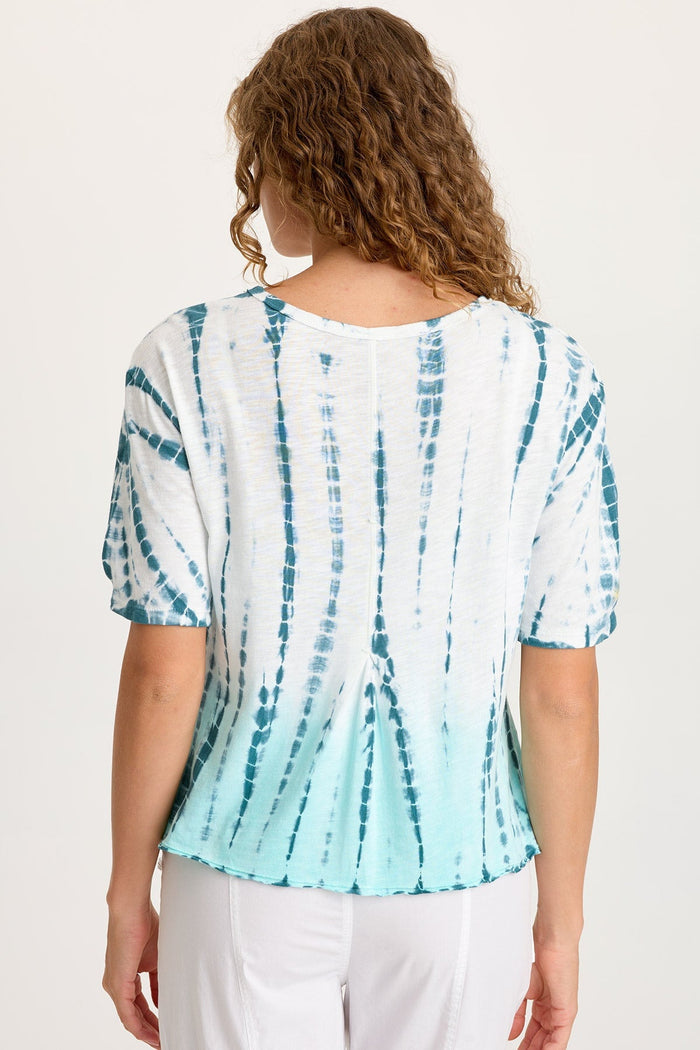 XCVI Esti Linen Short Sleeve Tee
