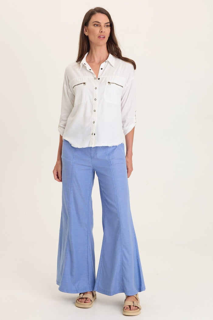 Wearables Faulk Twill Pull-On Bell Bottoms