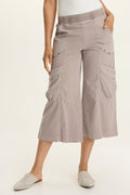 Wearables Faulkner Poplin Exaggerated Pocket Crop Pant