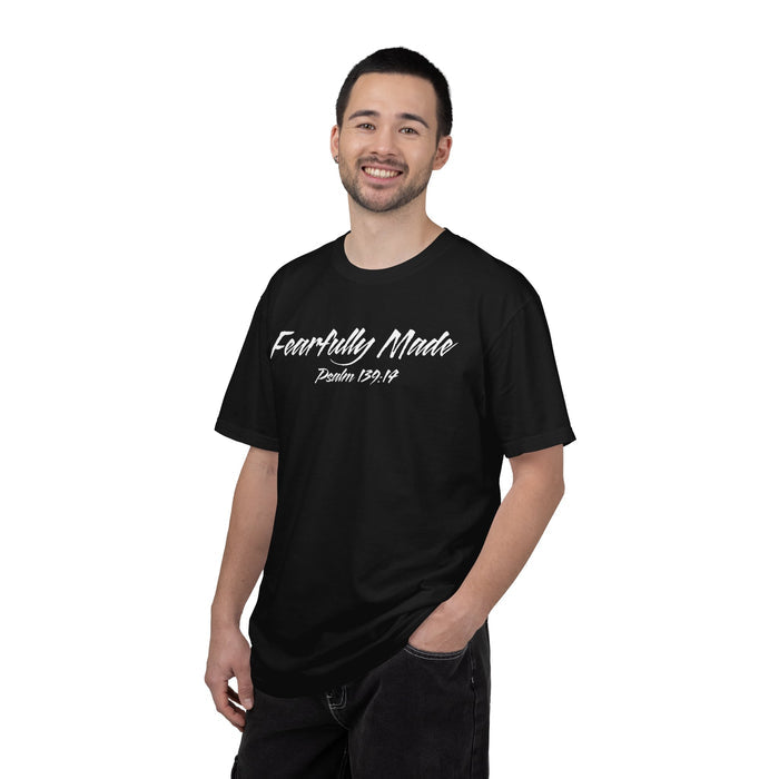 Fearfully Made 139:14 Black T-shirt