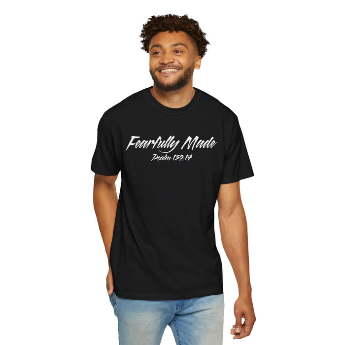 Fearfully Made 139:14 Black T-shirt