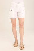 Wearables Felix Stretch Poplin Cargo Drawstring Short