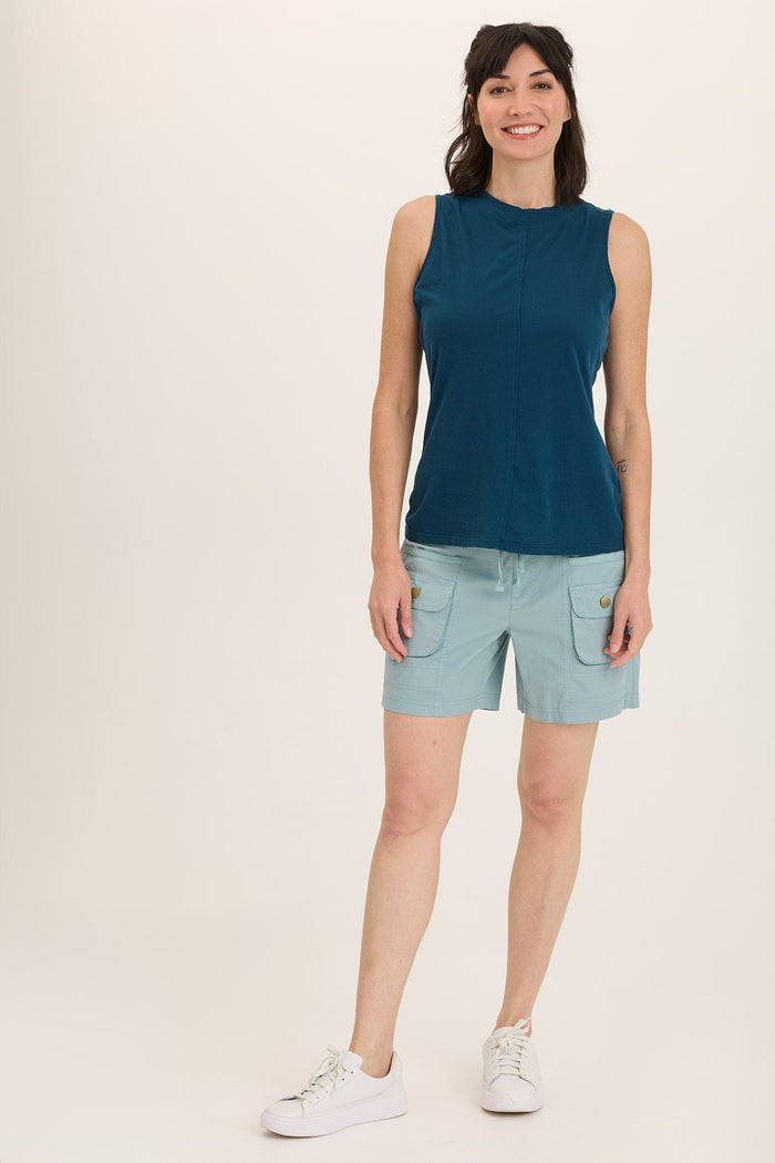 Wearables Felix Stretch Poplin Cargo Drawstring Short