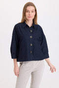 Wearables Fernley Indigo Twill Swing Jacket