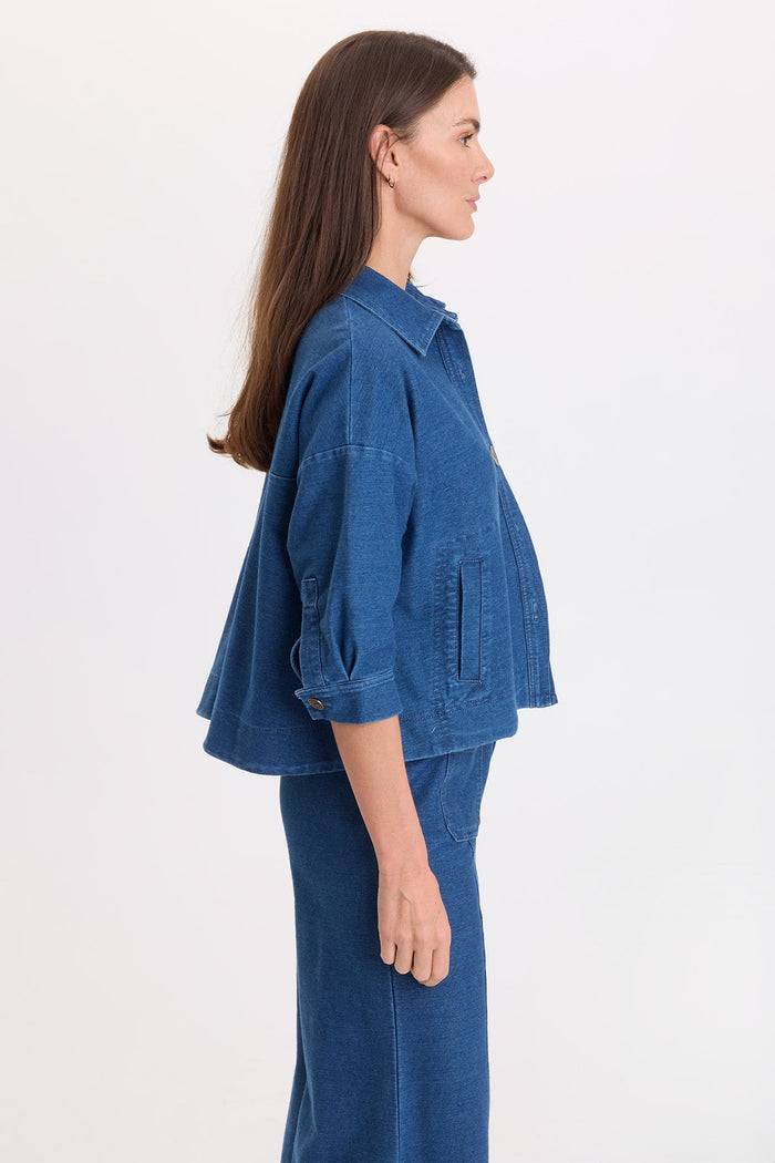 Wearables Fernley Indigo Twill Swing Jacket
