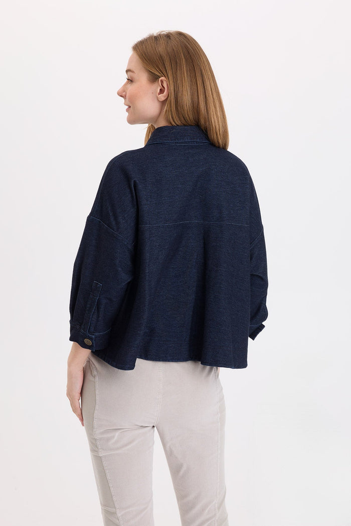 Wearables Fernley Indigo Twill Swing Jacket