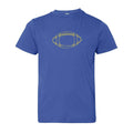 Football Short Sleeve Tee-Honey Bee Tees-Monag