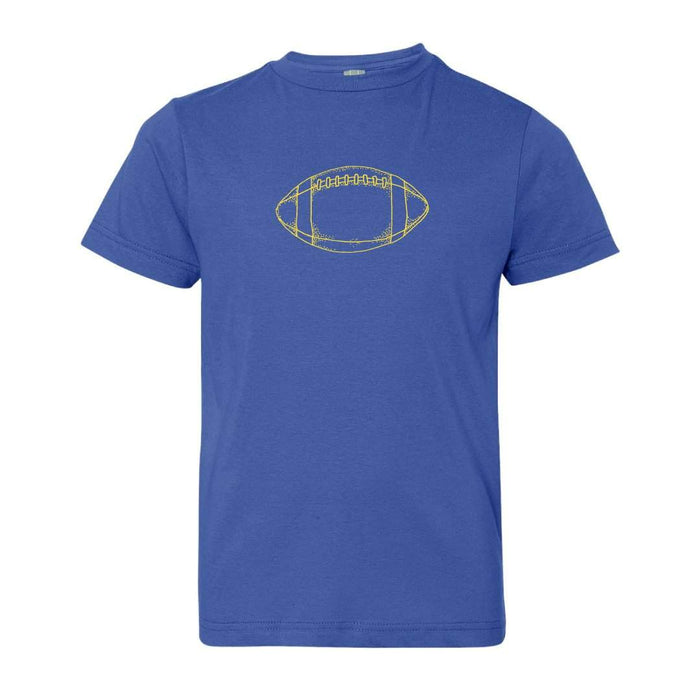 Football Short Sleeve Tee-Honey Bee Tees-Monag